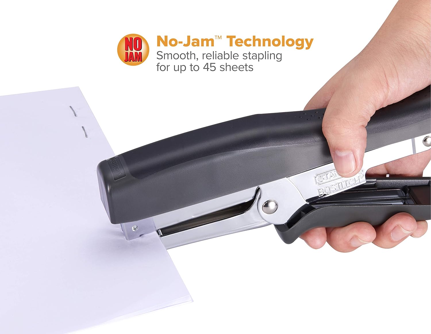 Bostitch Office B8 Xtreme Duty 45 Sheet Plier Stapler, Black (B8HDP) : Office Plier Staplers : Office Products