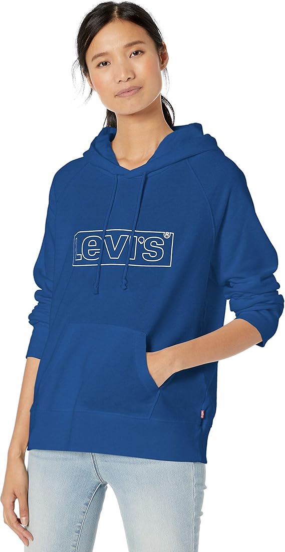 Levi’s 李维斯 女式连帽卫衣 S码3.7折$21.92 海淘转运到手约￥183