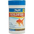 API GOLDFISH PELLETS Fish Food 4-Ounce Container, Medium, Model:833B