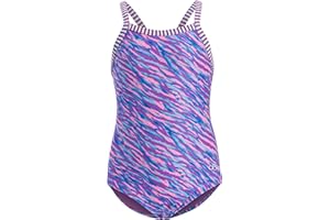 Dolfin Little Girls One Piece Swimsuit for Little Girls and Toddlers