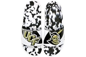 HYPE CO Hype NCAA Team Graphic and Color Unisex Quick Dry Slydr Sandal