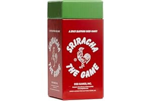 DSS Games Sriracha: The Game [A Spicy Slapping Card Game for The Whole Family | Great for White Elephant Gifts, Stocking Stuffers, Coworkers, Under $20, Ages 7 and Up]