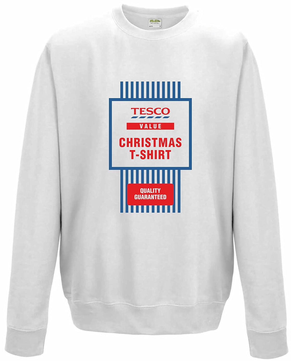 tesco white long sleeve shirt