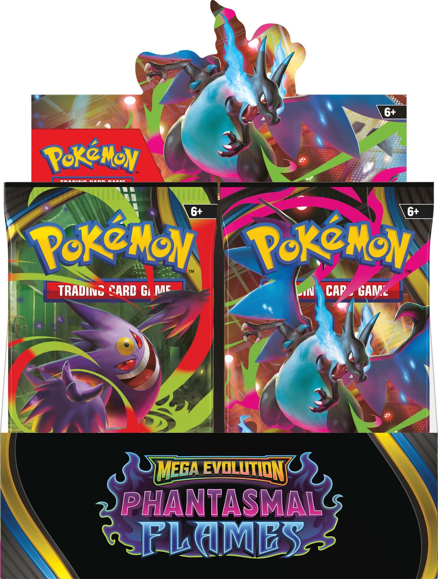 Photo 1 of PACKS HAVE BEEN OPENED PREVIOUSLY --------------------------------------------------------------------------------------------------Pokemon TCG: Mega Evolutions Phantasmal Flames Booster Display Box