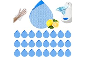 Urinal Screens With Clean Gloves (24pcs) - Premium Long Bristle Anti-Splash & Anti-Clogging Cake Pucks Deodorizer - Scented L