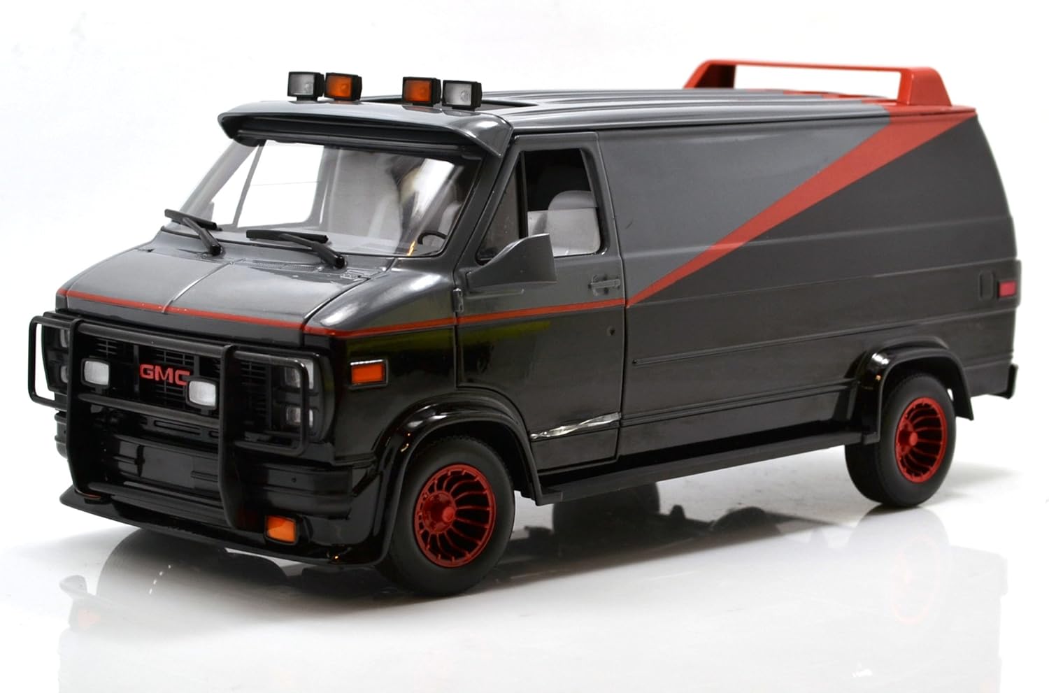 Amazon Mattel Hotwheels 1 18 The A Team Gmc Van マテル ホットウィール 1 18スケール 特攻野郎 Aチーム Gmcバン プラモデル 通販
