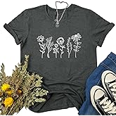 LOOKFACE Women Graphic Shirts Cute Tees