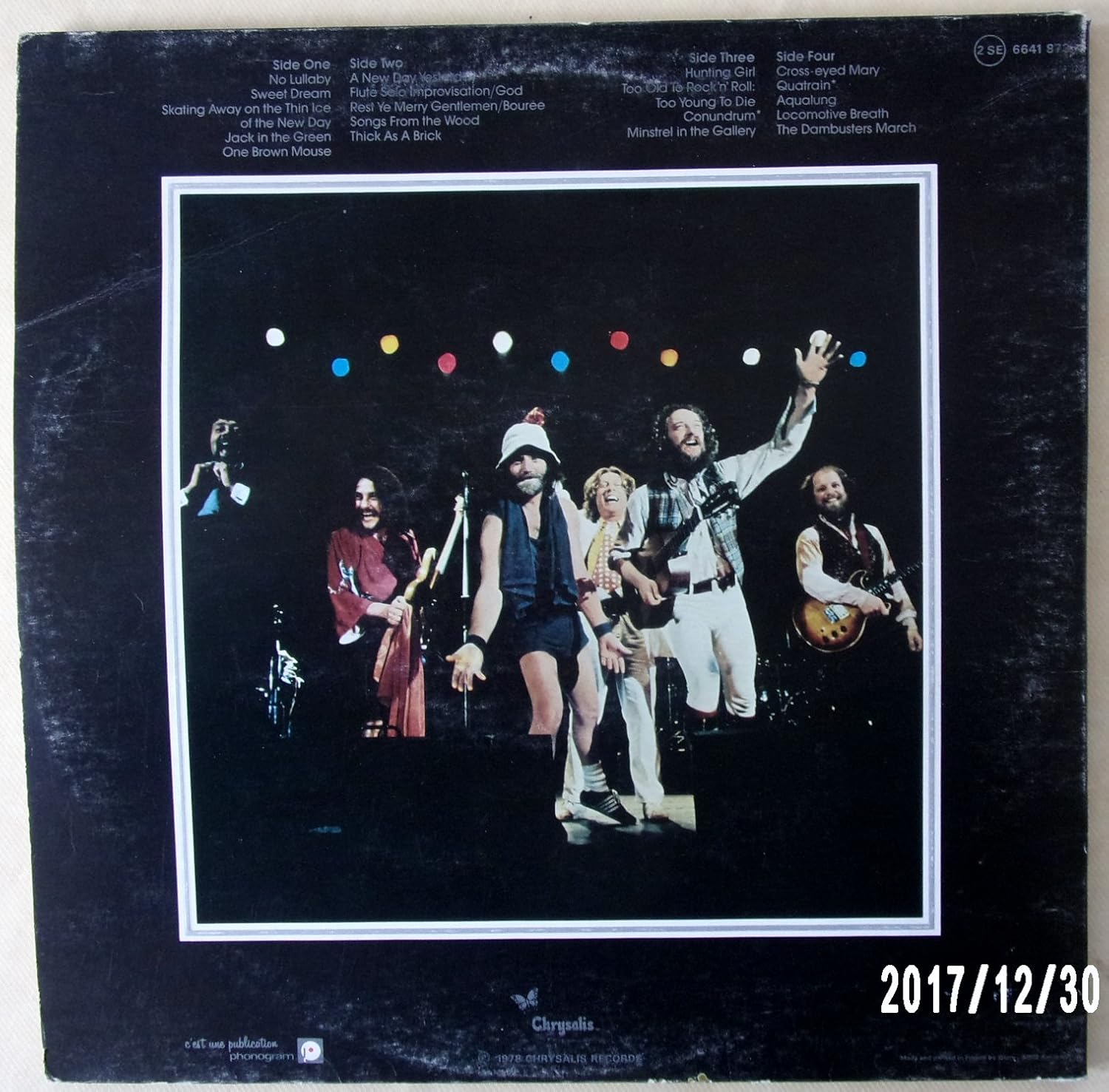Jethro Tull Live Bursting Out Lp Amazon Com Music