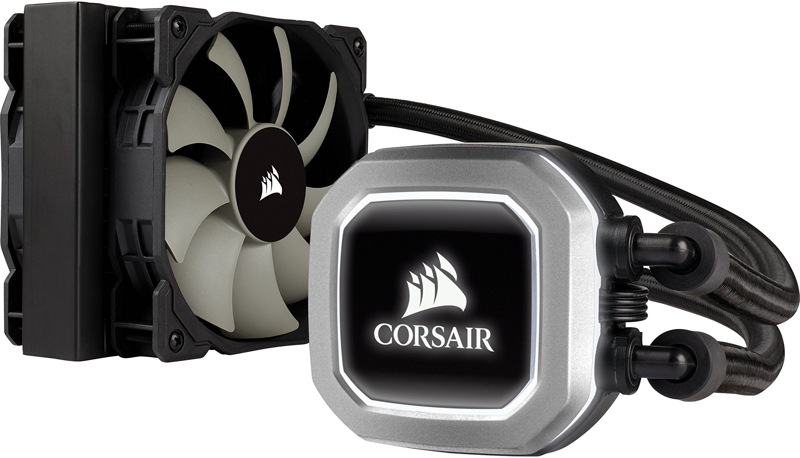 Corsair Hydro Series CPU Cooler H75 AIO Liquid 120mm Radiator Dual