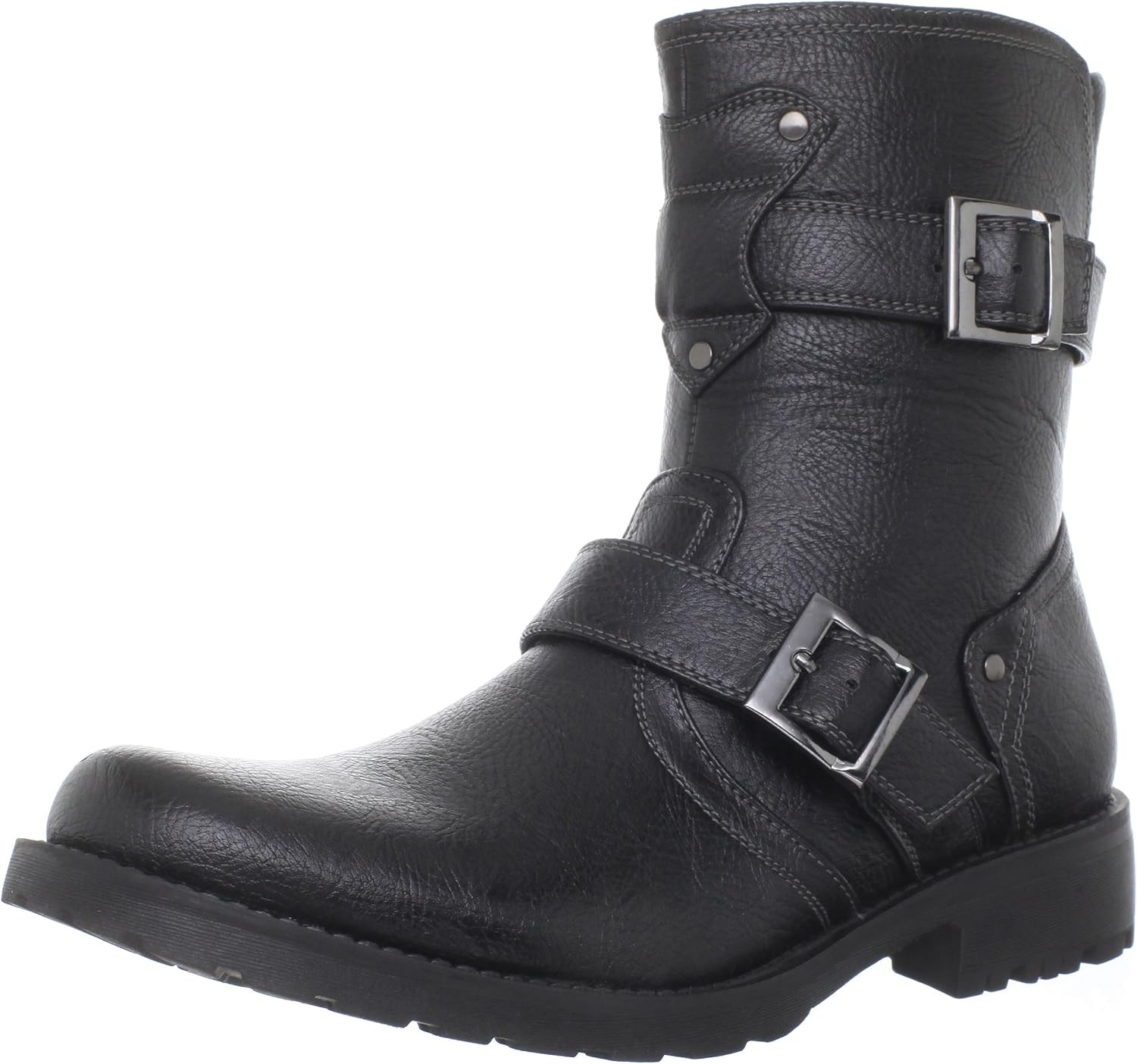 steve madden black cowboy boots