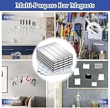 FINDMAG 20 Pack Magnets 60x10x3 mm Neodymium Strips with Adhesive view 5