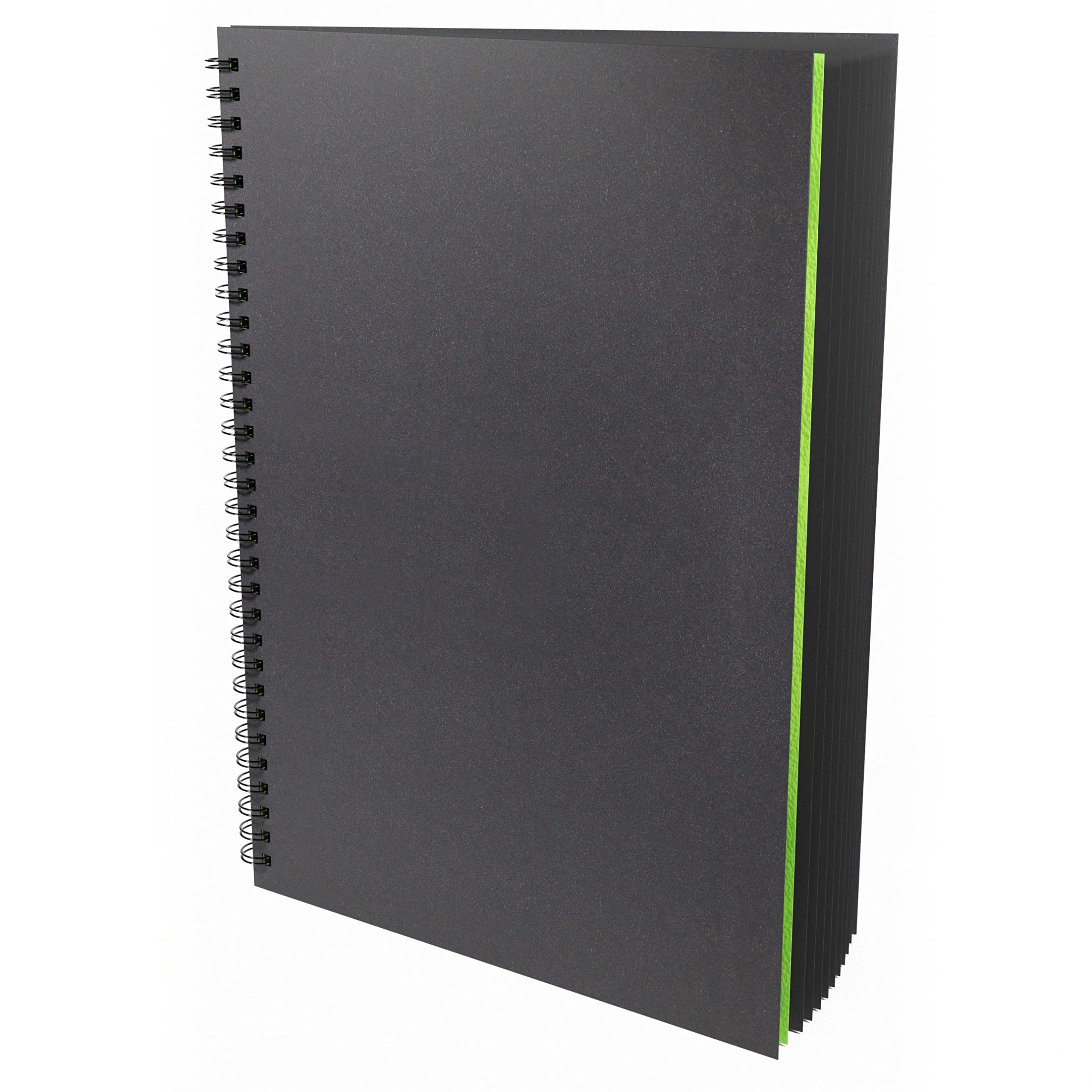 Artgecko Black Toned Sketch Book A3 Portrait - 80 Pages (40 Sheets) 200gsm Card