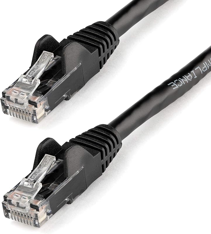 Cavo Ethernet Cat6 2m Antigroviglio 100W PoE Nero (N6PATC2MBK)