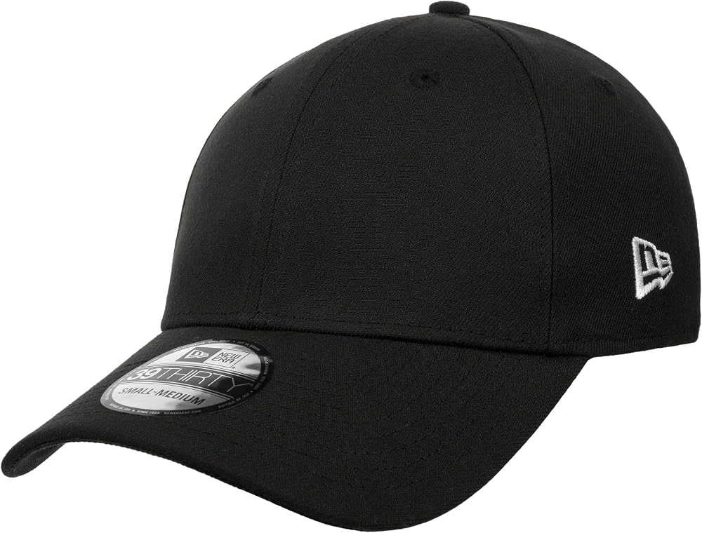 New Era Unisex Basic 39Thirty Cap Black