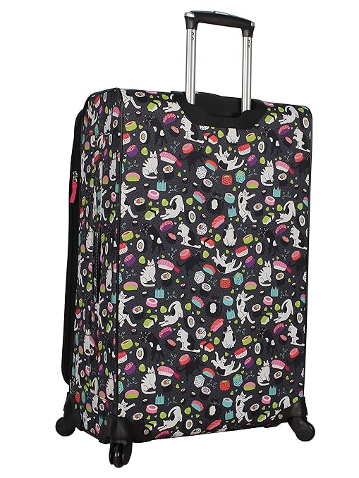 lily bloom sushi cat luggage