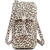 Pearl Angeli Small Crossbody Bag RFID Phone Wallet Women Cellphone Credit Card Purse with Adjustable Shoulder Strap