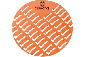 Hospeco - CC-007 Airworks AWUS007-BX Urinal Deodorizer Screen Mango Orange (Box of 10)