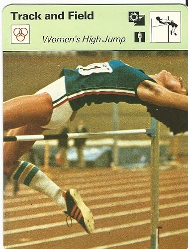 1977 79 Sportscaster Card 83 16 Track Sara Simeoni At Amazon S Entertainment Collectibles Store