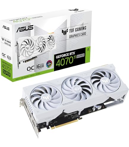 Amazon.com: ASUS TUF Gaming GeForce RTX™ 4070 Ti Super BTF White