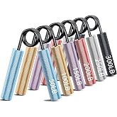 ZEAGUS Grip Strength Trainer,Metal Hand Grip Strengthener Kit,Forearm Exerciser,Hand Gripper for Muscle Building and Hand Rehab Exercising