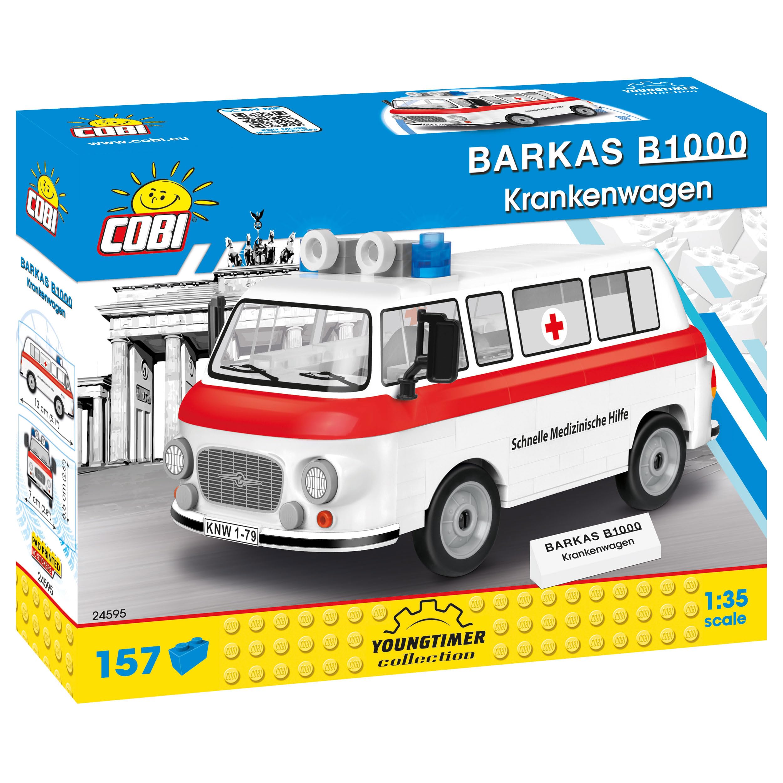 COBI Barkas B1000 Krankenwagen