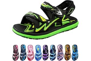 Gold Pigeon Shoes KIDS CLASSIC Easy Snap Lock Outdoor/Water Sandals & Slides. Adjustable Straps