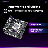 ASUS ROG Strix B850-I Gaming Mini-ITX AM5 motherboard WiFi 7 PCIe 5.0 view 3