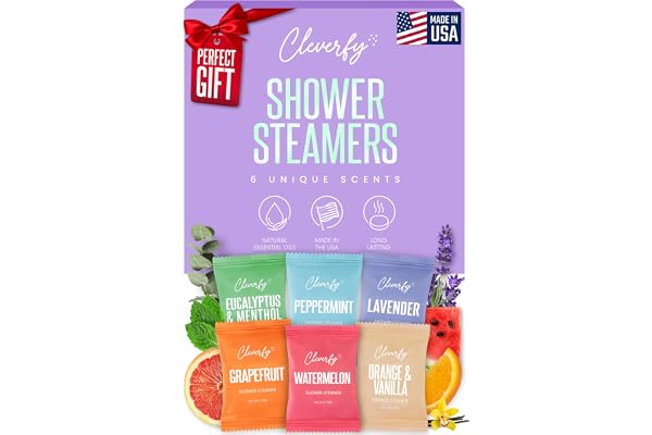 Cleverfy Shower Steamers Aromatherapy - Birthday Gifts for Women, Mom, Wife, Grandma, Her, Best Friend, Daughter, Sister, Tee