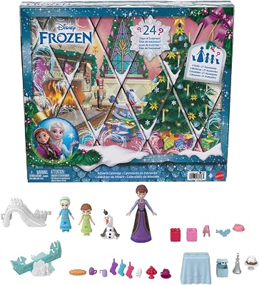 Disney Die Eiskönigin Junge Anna und ELSA Mini-Puppen Adventskalender