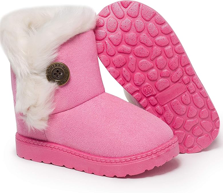 HLMBB Baby Boots Babies Toddler Boots Girl Snow Boy for Girls Winter