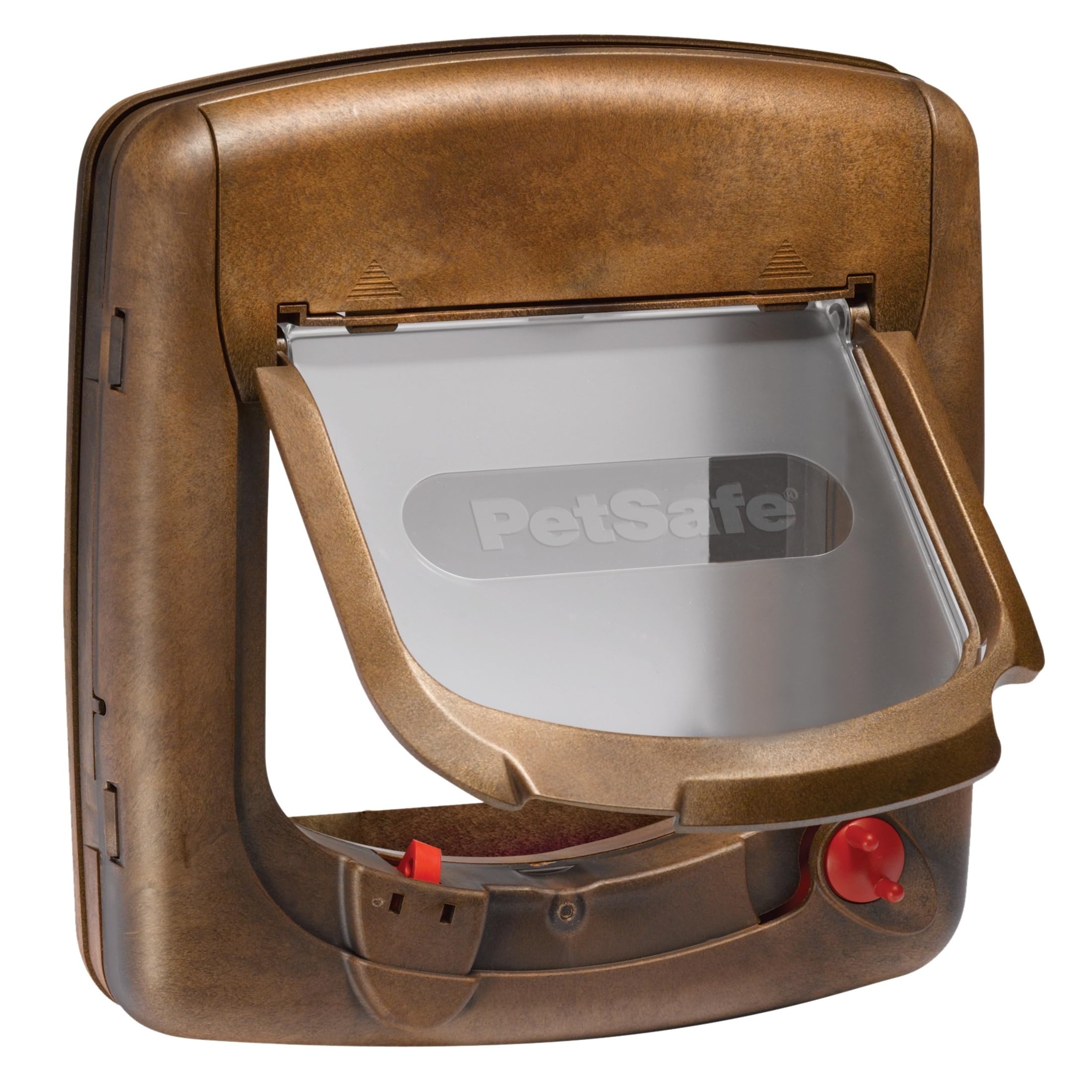 PetSafe 420SGIFD Staywell Luxury Magnet Cat Flap, Wooden Colours