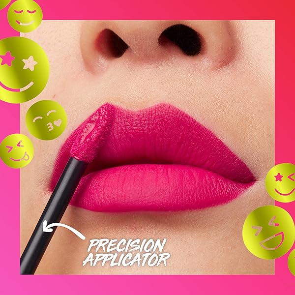 MAYBELLINE SUPER STAY MATTE INK LIQUID LIP COLOR, MOODMAKERS LIPSTICK COLLECTION, LONG LASTING, TRANSFER PROOF LIP MAKEUP, REVIVER, PLUM, 1 COUNT