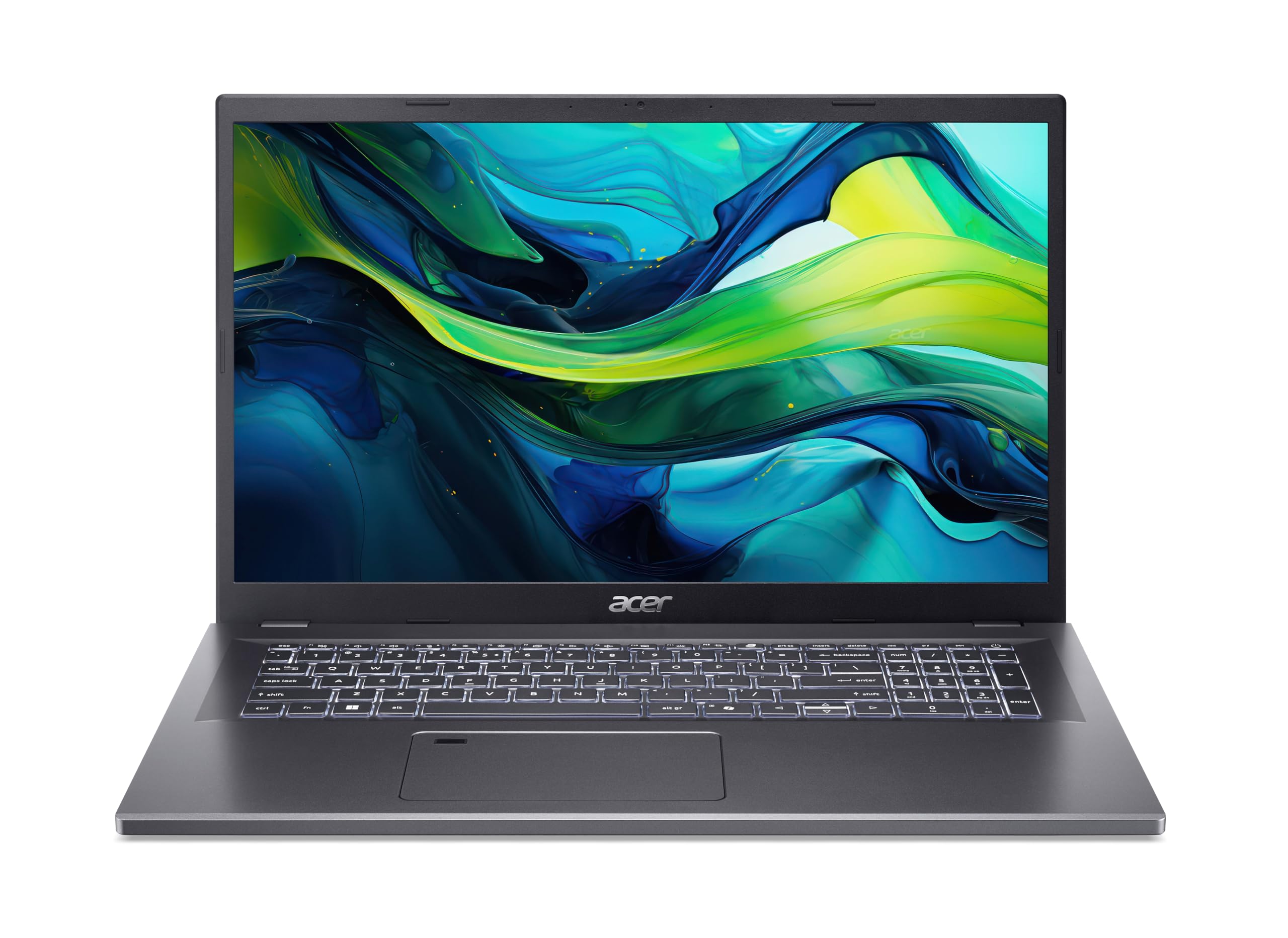 Acer Aspire 17 (A17-51M-51UJ) Laptop, 17" FHD IPS Display, Intel Core 5 120U, 16 GB RAM, 512 GB SSD, Intel Grafik, Windows 11, QWERTZ Tastatur, grau 9