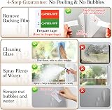 Lifetree Frosted Window Film Privacy 44.5×300 cm Non-Adhesive UV Blocker view 9