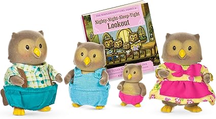 Amazon.com: Li'l Woodzeez Owl Family 