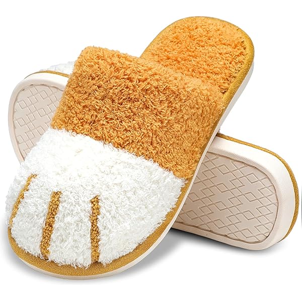 Knixmax Men's Memory Foam Slippers, Ladies Comfort Winter