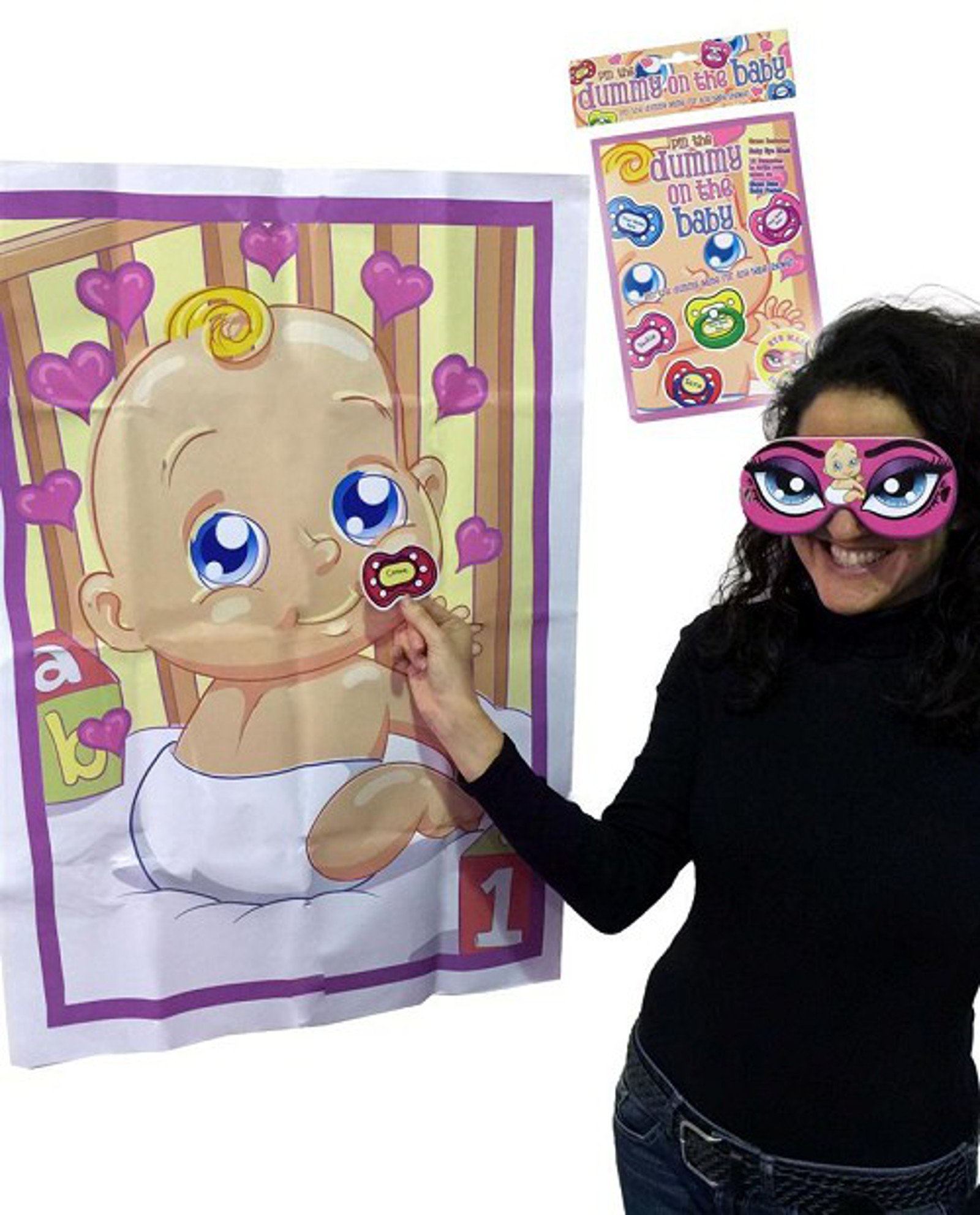 Alandra DUM-BABY "Baby Shower Pin the Dummy on the Baby" Game