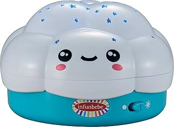Baybee Infunbebe Baby Night Light Star Projector with Music Light and Muti-Colorful Lights | Best Lamp for Babies Children, Nursery Room