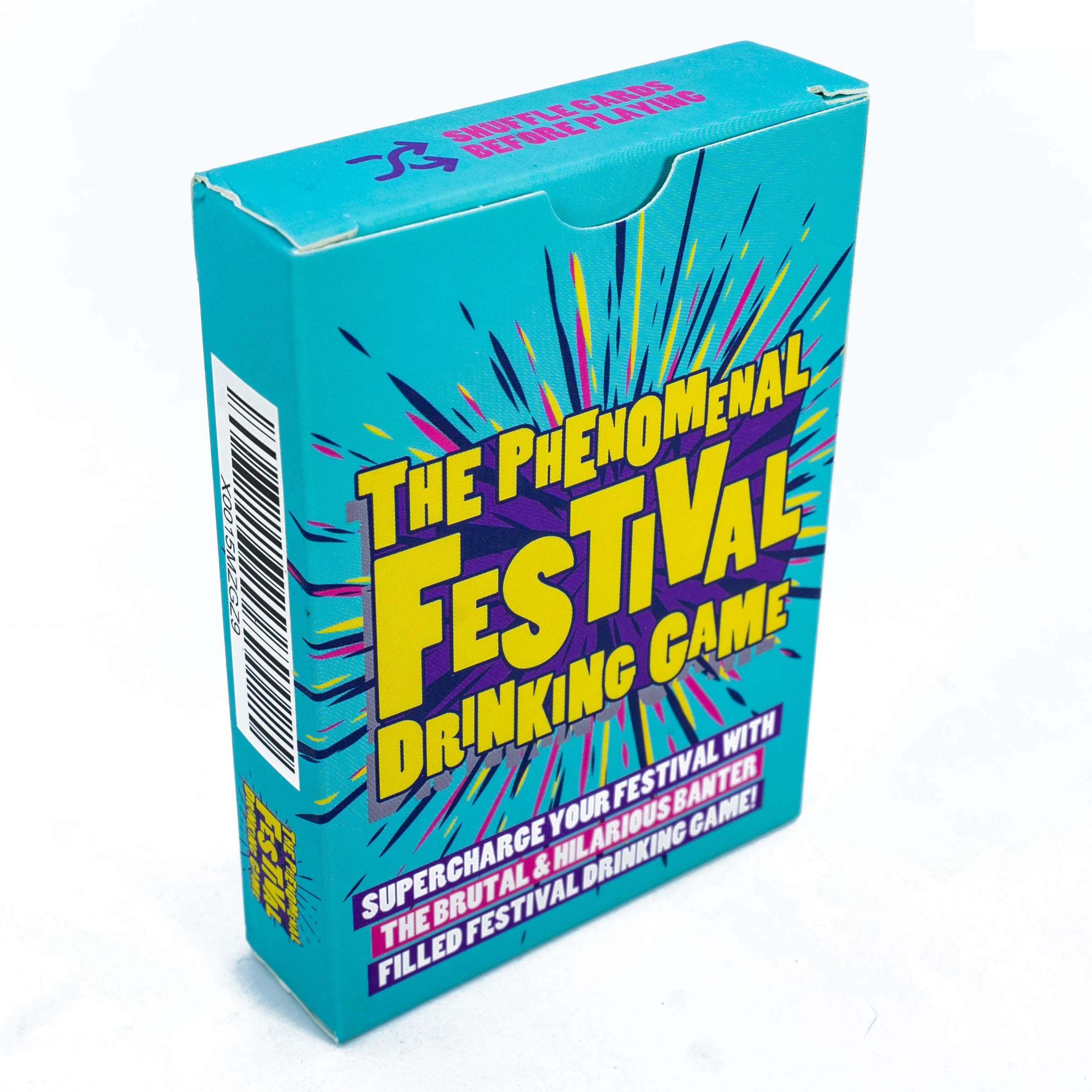 The Phenomenal Festival Drinking Game - Brutal and Hilarious Drinking Game For Adults Students - Festival Party Game