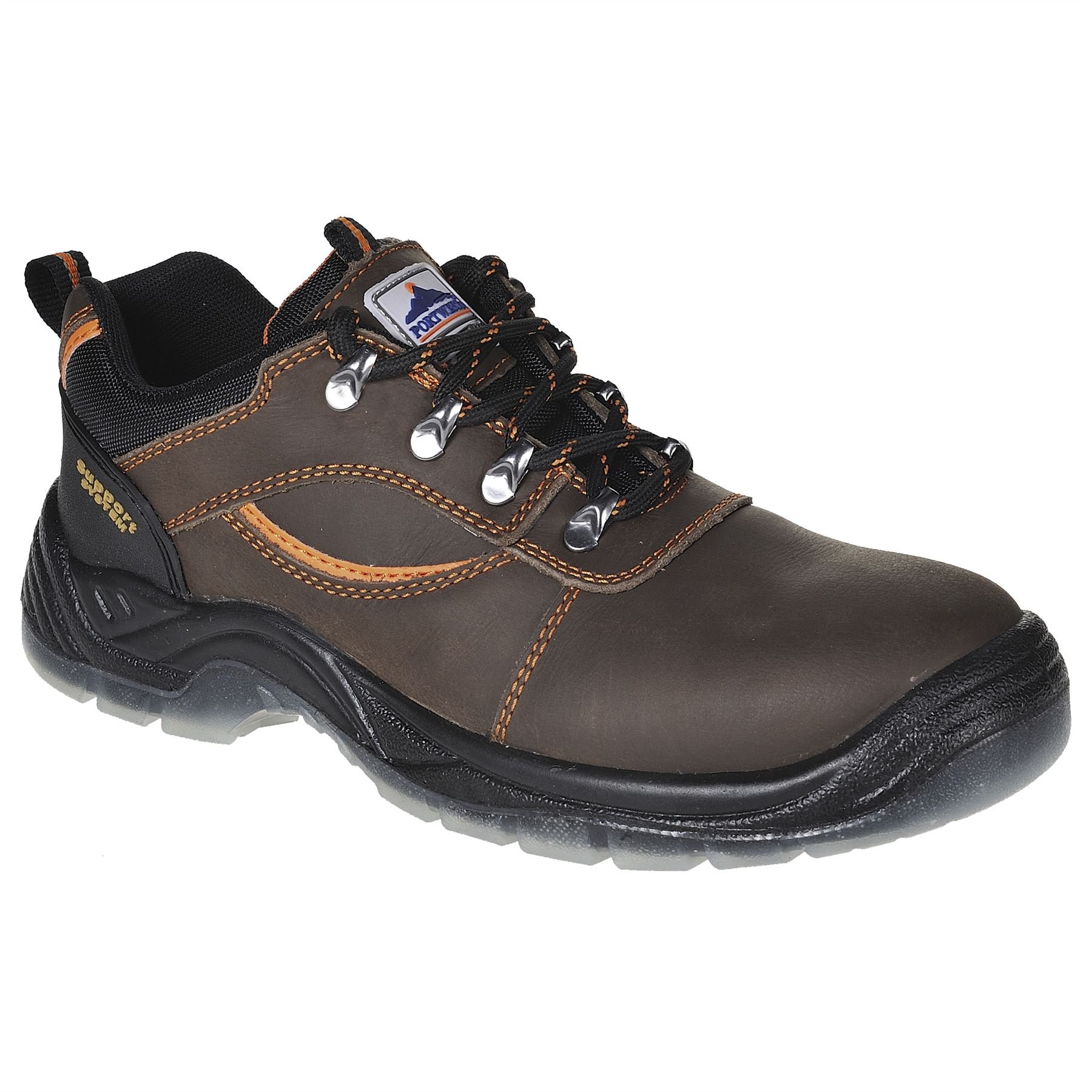 Portwest Steelite Mustang Shoe S3, Color: Brown, Size: 44, FW59BRR44