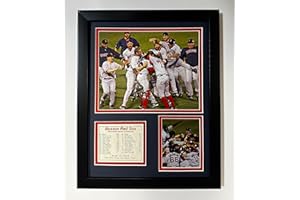 Legends Never Die 2004 Boston Red Sox World Series Champions Framed Photo Collage, 11 x 14-Inch