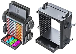 Skywin- Game Storage Tower Compatible With Nintendo