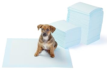 AmazonBasics Pet Training and Puppy Pads, Regular - 150-Count