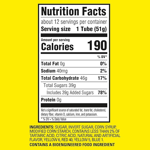 SOUR PATCH KIDS BITES SOFT & CHEWY GUMMY CANDY, BULK CANDY, 12-1.8 OZ TUBES