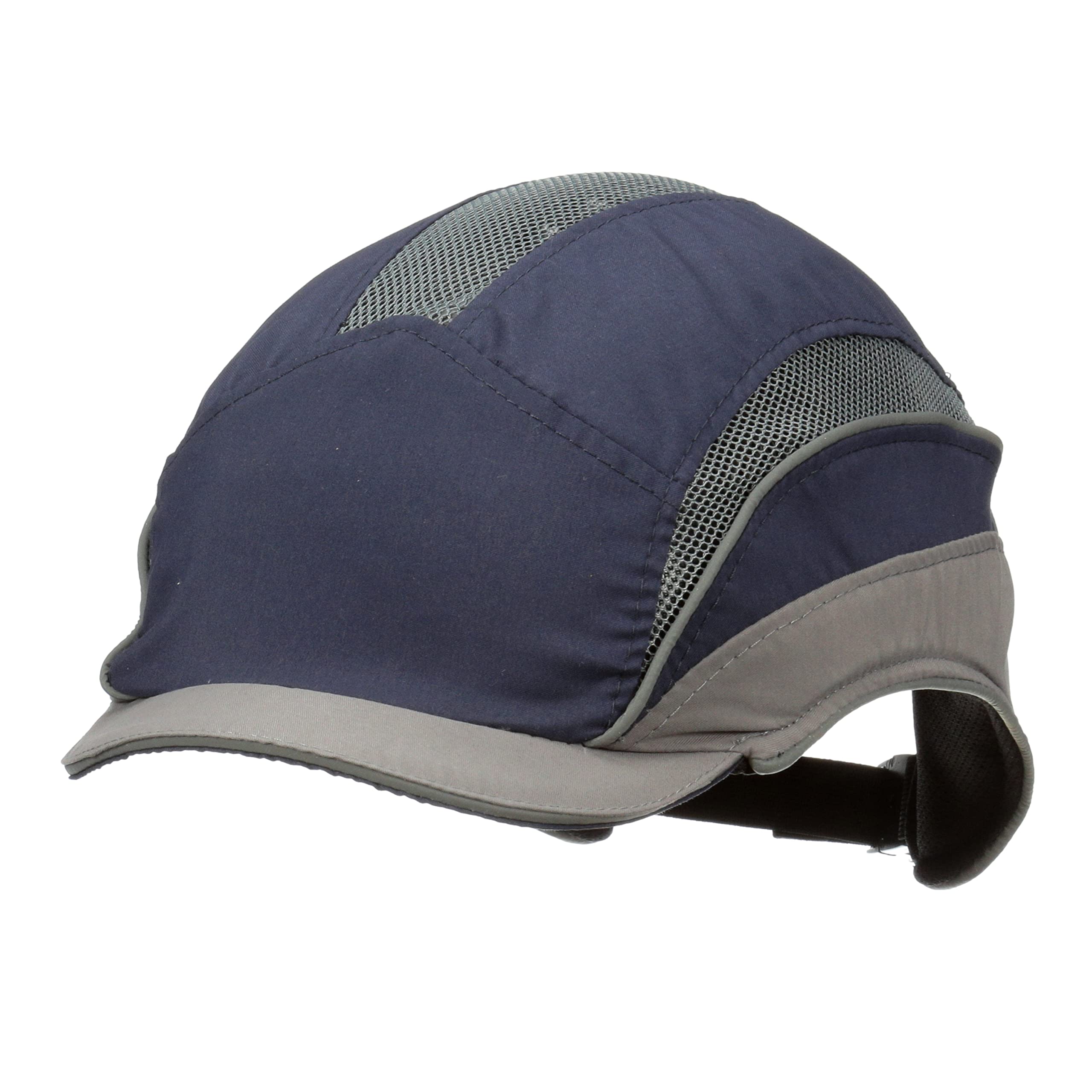 3M First Base 3 Bump Cap 2031215, Elite, Navy/Grey, Micro Peak, 25mm