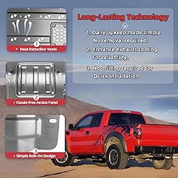 High-strength Steel Full Skid Plate for Ford F150