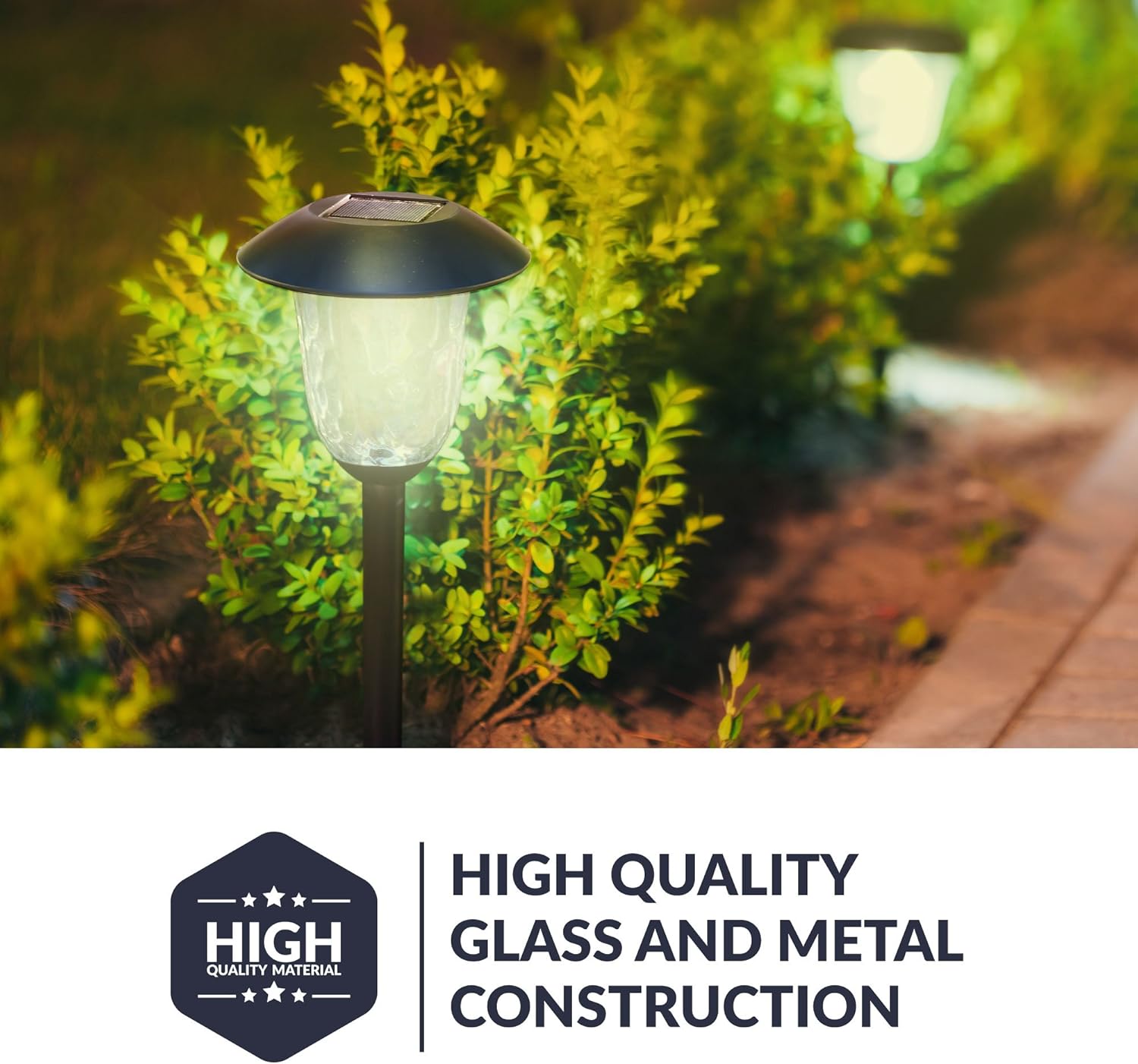 Best Solar Light SOLARPATHF22 10X Brightness 3000K Outdoor Solar LED