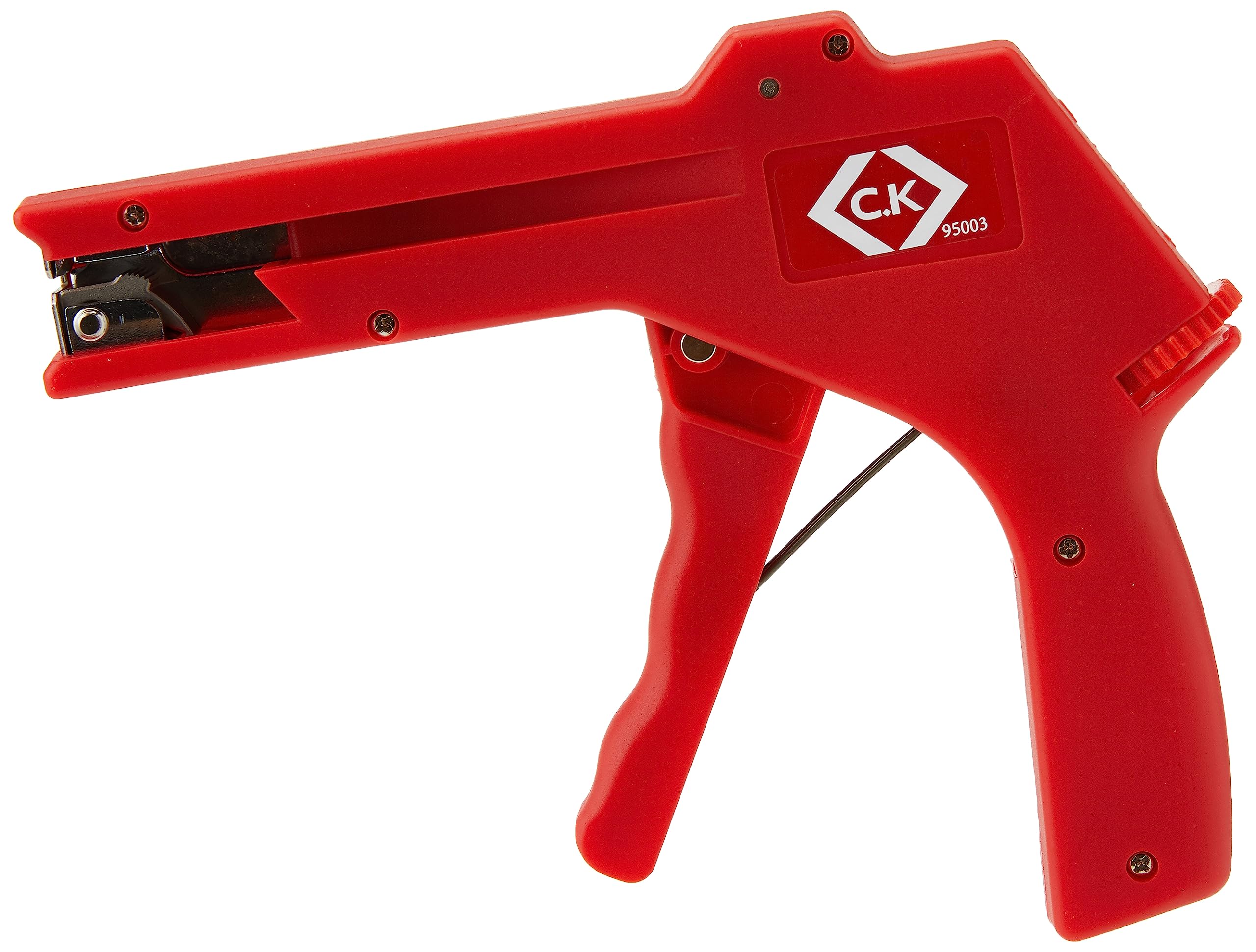 C.K 495003 Cable Tie Gun,Red,2.4 x 4.8 mm W