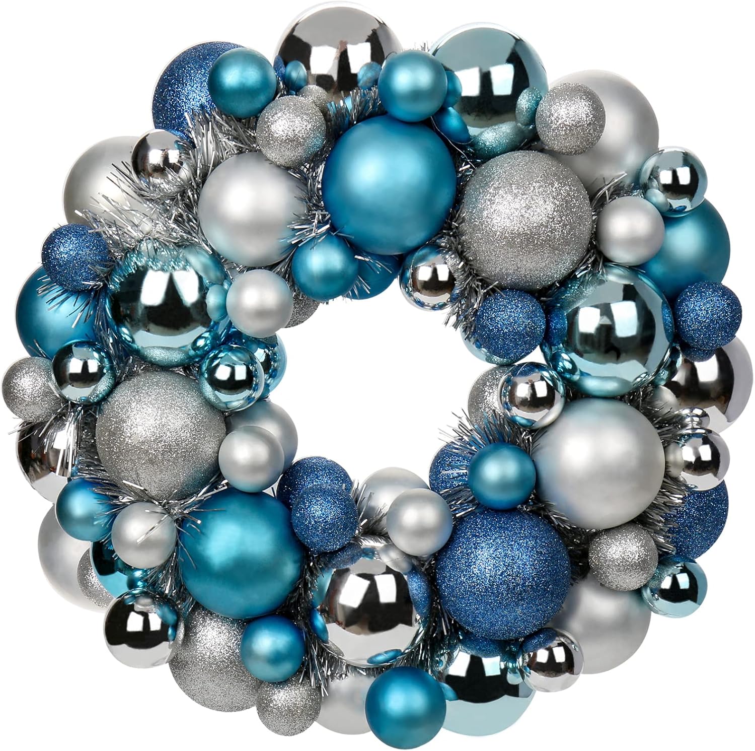 Wreaths, Garlands & Swags - Christmas Ball Wreath 13