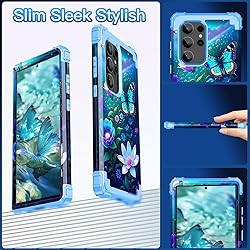LONTECT for Galaxy S24 Ultra 5G Case Shockproof